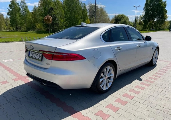 Jaguar XF cena 89000 przebieg: 93000, rok produkcji 2018 z Lubartów małe 781